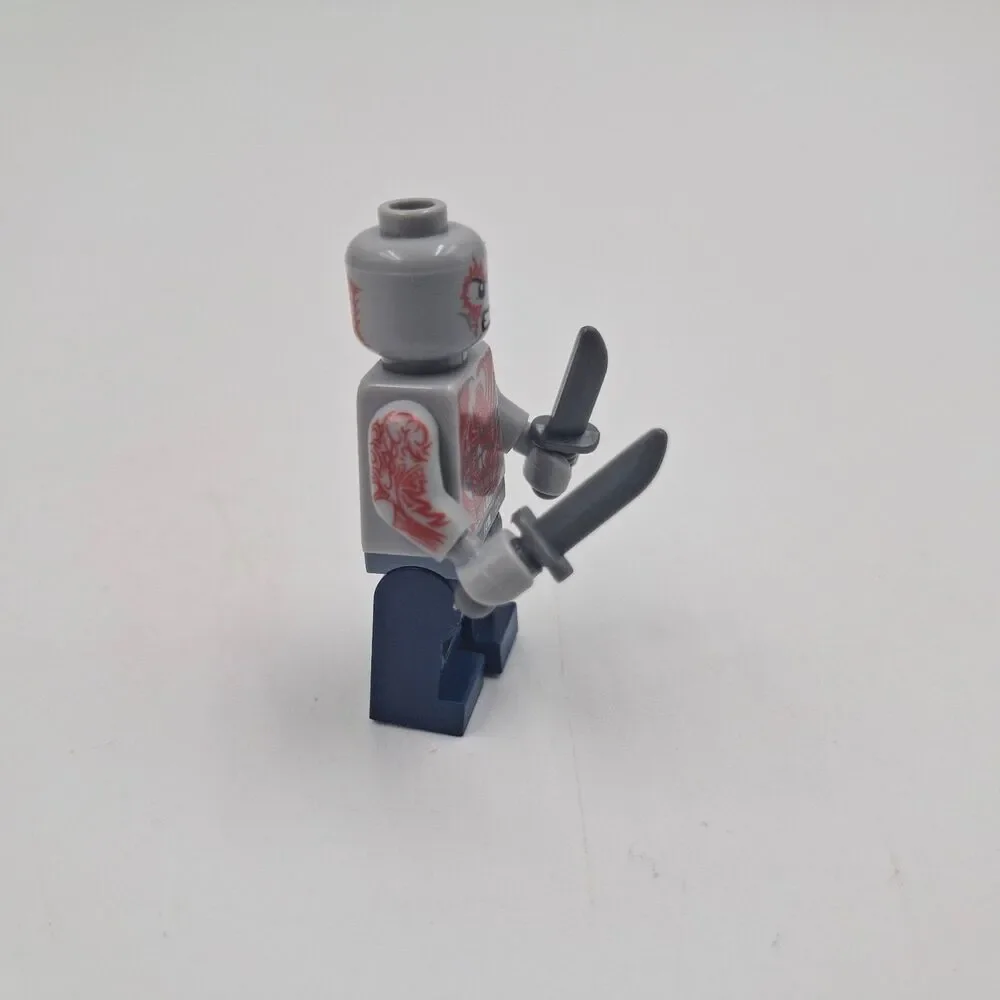 LEGO Marvel Drax Minifigure sh387 Guardians of the Galaxy 76081